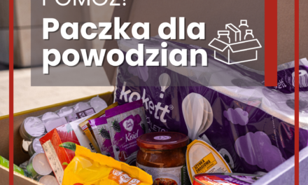 RUSZA AKCJ PACZKA DLA POWODZIAN