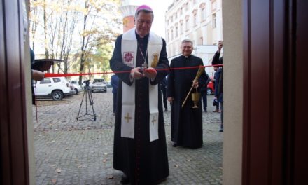 Otwarcie domu bł Bernarda w Oławie (Jadłodajnia i Stacja Opieki)