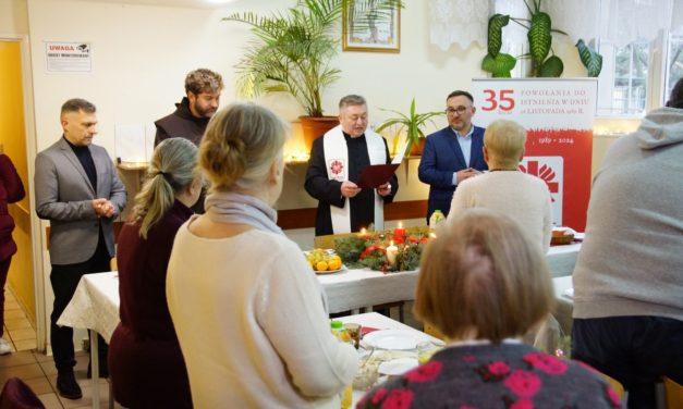 Spotkanie wigilijne na Słowiańskiej