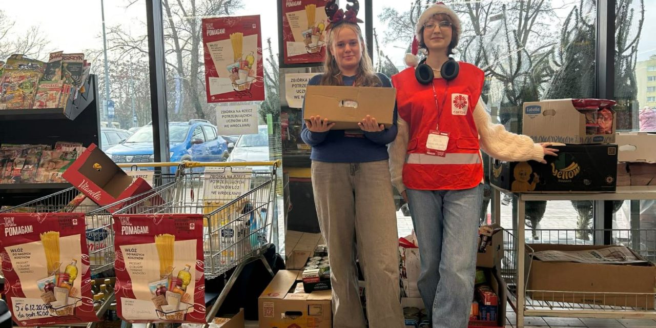 12,5 tony żywności i pomoc dla 2 tysięcy osób