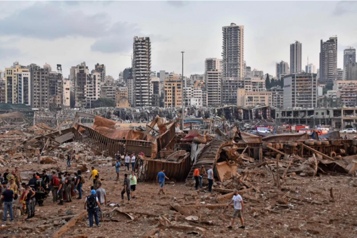 Tragedia w Bejrucie