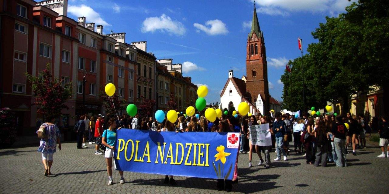 Marsz dobra w Oławie